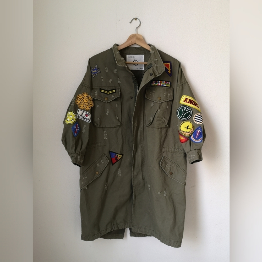 ❤️BOGO FREE Military Patch Jacket